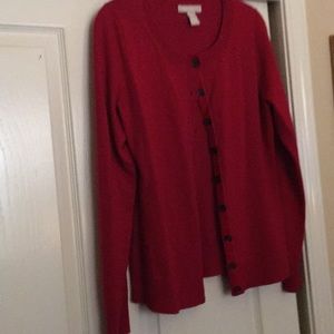 Red Banana republic sweater/cardigan